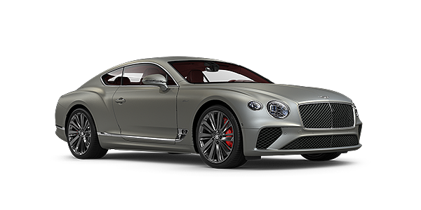 Bentley Bucuresti Bentley GT Speed coupe in Extreme Silver paint front 34