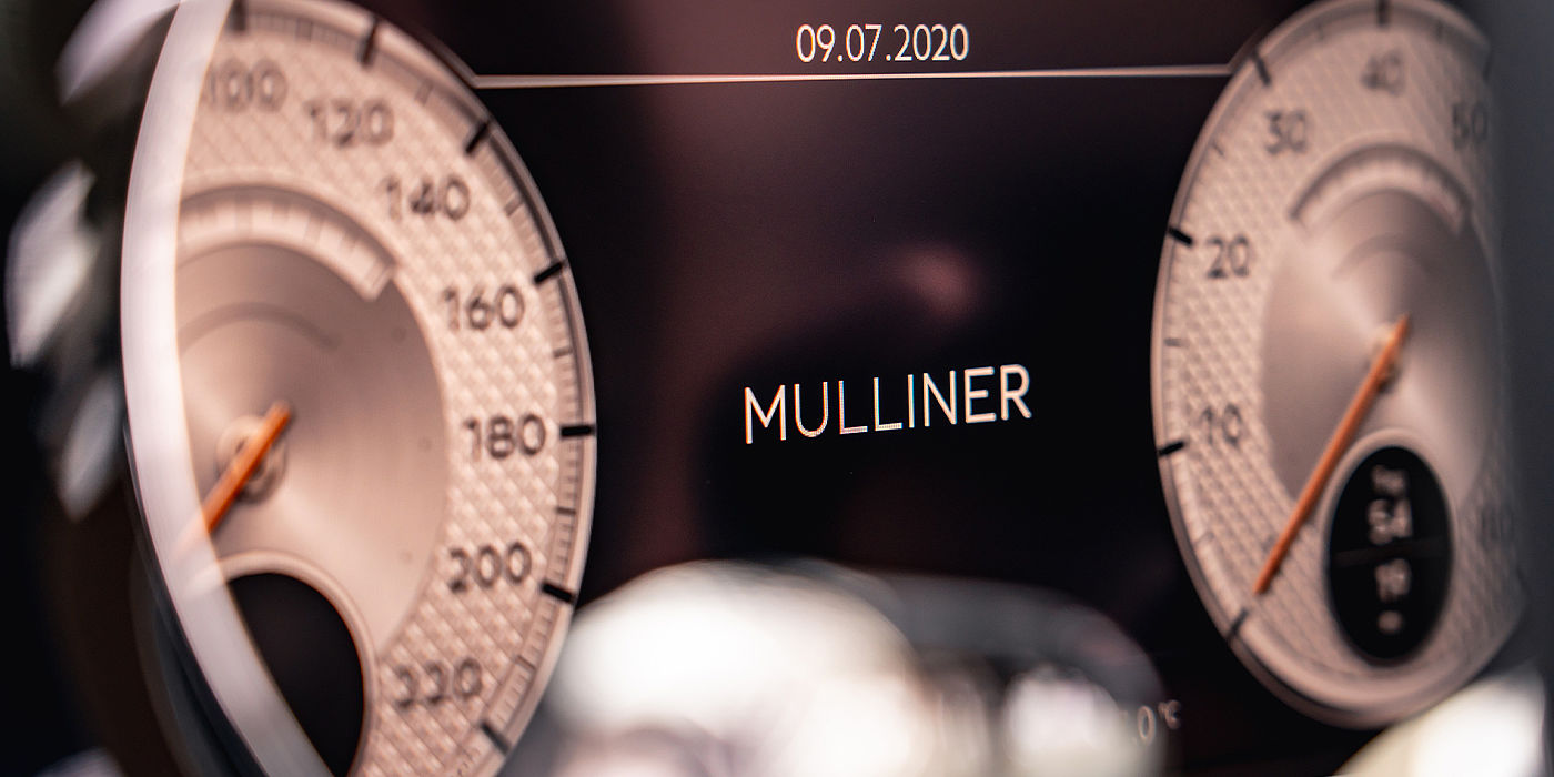 Bentley Bucuresti Bentley Continental GT Mulliner coupe Mulliner dial detail